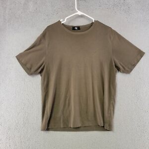 Calvin Klein Shirt Mens XL Extra Large Brown Short Sleeve Casual Basic T Shirt