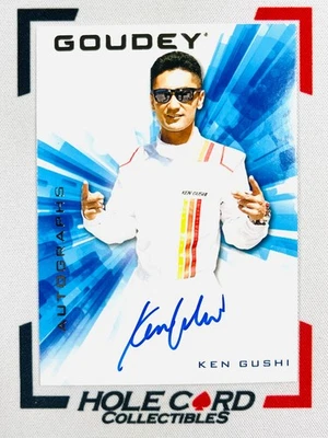 KEN GUSHI 2021 Upper Deck Goodwin Champions Autograph Auto Goudey #GA-KG (1) - Image 1 of 2