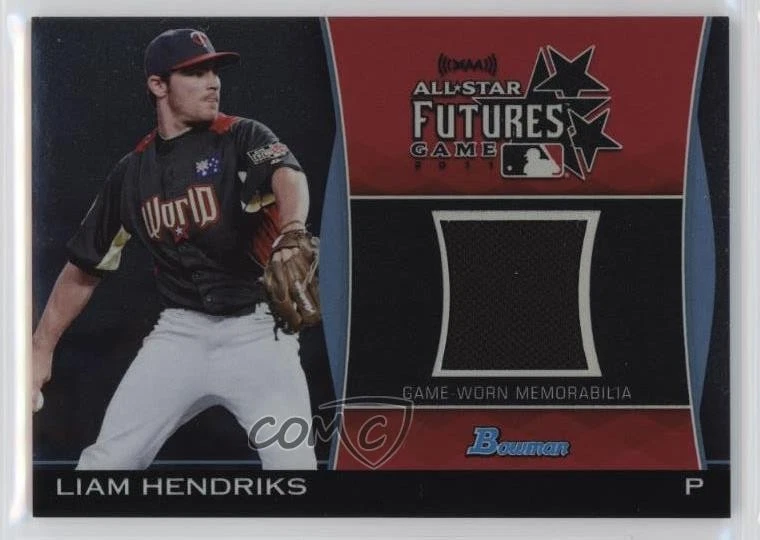 2011 Bowman Draft Futures Game Relics Liam Hendriks #FGR-LH - Image 1 of 2
