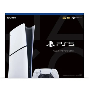 PlayStation 5 (PS5) Slim Digital Edition Console - 1 TB - White - New - Unopened - Picture 1 of 7