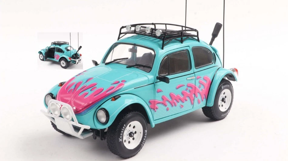 Modellino auto scala 1:18 VOLKSWAGEN BEETLE kafer maggiolino diecast modellismo - Immagine 1 di 1