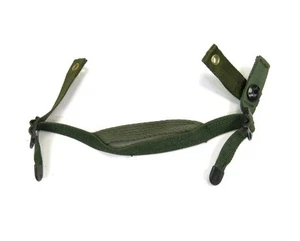 *New Military Helmet Chin Strap Adjustable Green (PASGT) - Picture 1 of 4