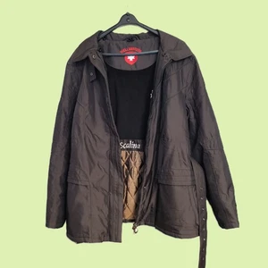 Chaqueta de invierno mujer Wellensteyn SCALINA talla XXL marrón parka impermeable - Imagen 1 de 9