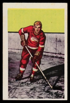 Parkhurst 1952-53 como nuevo Johnny Wilson radiocontrol Detroit Red Wings #89 Foto 1 de 2