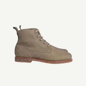Penelope Chilvers Womens Khaki Leather Ankle Boots EU 42 UK 9 - Picture 1 of 16