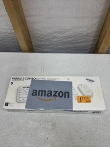 Logitech Pebble 2 Combo for Mac, Wireless Keyboard and Mouse Tonal White - Picture 1 of 16