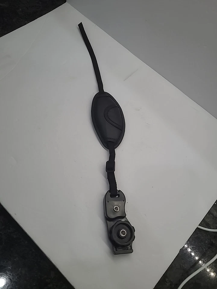 Correa de cámara compacta universal ajustable duradera para DSRL acolchada negra  Foto 1 de 4