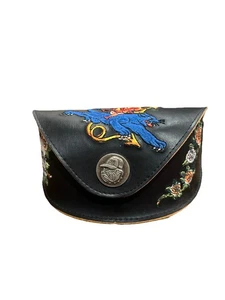 VTG Ed Hardy Tattoo Black Eyewear Sunglasses Case Skull Roses Whimsy Devil - Picture 1 of 7
