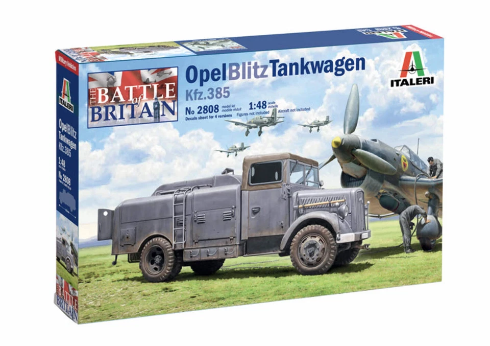 Kit modelo coche cisterna Italeri 2808 1/48 Opel Blitz 385 Foto 1 de 1