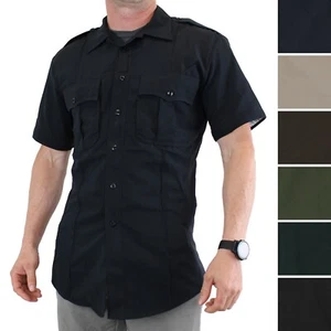 Camisa táctica 5.11, para hombre Stryke Ripstop manga corta cremallera camisa flexible - Imagen 1 de 16