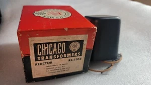 Vintage Chicago RH-1055 Filter Reactor Transformer New open box - Bild 1 von 4