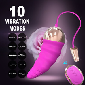 10 Speed Wireless Remote Control Lover Egg Kegel Vagina Love Balls For Women USA