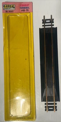 Atlas HO Scale Rerailer No. 44 Straight Terminal Track #40-79 - Image 1 of 4