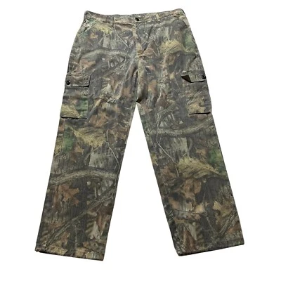 Walls Camo Hunting Pants Mens Large 38-40 Adjust Waist Cargo Advantage Timber - Image 1 of 4