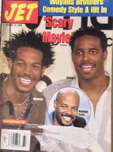 Jet Magazine Marlon & Shawn Wayans August 14, 2000 090817nonrh - Picture 1 of 1