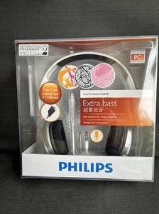 Philips Audio PC Headset Wired with Mic Extra Bass Gaming + Chat - Picture 1 of 7