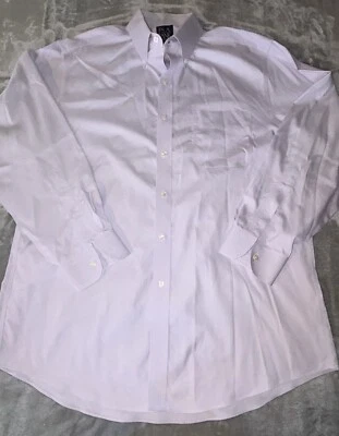 Jos. A. Bank Travelers Men's Taupe L/S Button Up Shirt Size 17 33 Slim Fit - Image 1 of 4