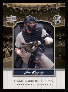 2008 Upper Deck Yankee Stadium Legacy Collection #5388 Jim Leyritz - Picture 1 of 2