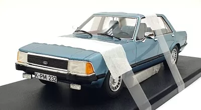 Cult 1/18 Scale Resin CML133-2 - 1978 Ford Granada 2.8 Ghia LHD Met. Cosmos Blue - Image 1 of 4