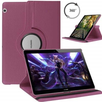 Для Huawei Matepad Pro 11 T10 Mediapad M6 M5 Lite 360 вращать кожаный чехол  - Изображение 1 из 4