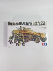 Tamiya WW2 German Hanomag Sdkfz251/1 Half Track Armor Model Kit 35020 New Sealed - Picture 1 of 6
