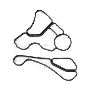 Oil Filter Cooler Housing Gasket Seal Kit 11428637820+11428637821 Fit For BMW - Picture 1 of 8