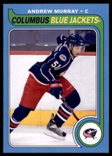 2008-09 O-PEE-CHEE 1979-80 RETRO ANDREW MURRAY ROOKIE COLUMBUS BLUE JACKETS #545