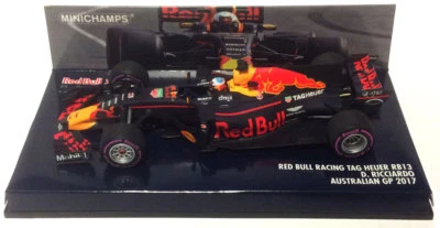 Minichamps Red Bull RB13 #3 Australian GP 2017 - Daniel Ricciardo 1/43 Scale - Image 1 of 4