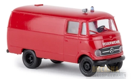 Brekina 36044 - 1/87 Mercedes L 319 Furgone "Vigili Del Fuoco" - Nuovo - Immagine 1 di 1