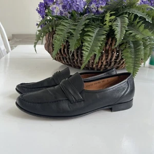 Allen Edmonds Men's Dress Shoes Penny Loafers Oxford Black Leather Size 13 B - Picture 1 of 11