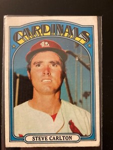 1972 Topps Baseball Steve Carlton #420 VG+