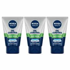 Nivea Oil Control Face Wash For Oily Skin,Men, (3 x 100ML) - Free Shipping