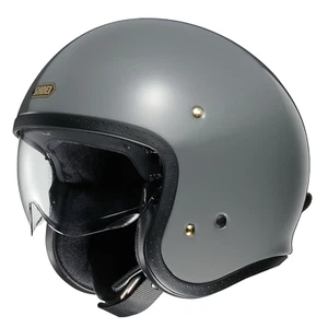 Shoei J.O. Motorcycle Helmet Basalt Grey - Picture 1 of 6