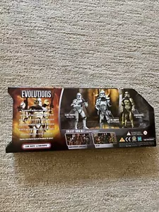 Star Wars 30th Anniv. Evolutions 3 Set Clone Trooper to Storm Trooper 2008 New - Picture 1 of 12