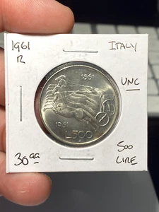 1961 R Italy 500 Lire - Picture 1 of 2