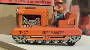 Frankonia toy Japan Superdozer T-27 perfetto in scatola anni '60 (non testato) - Picture 1 of 6
