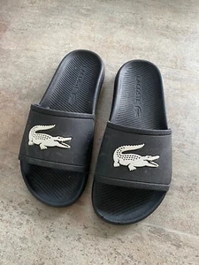 sandali sliders lacoste uomo ragazzo più grande estivi spiaggia taglia 6 EU 39 - Foto 1 di 6