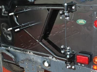 Land Rover Defender / Series 2 & 3 Hardtop Swingaway Spare Wheel Carrier DA2232 - Picture 1 of 3