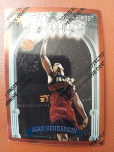 1996-97 Topps Finest - Alan Henderson #169 Atlanta Hawks 