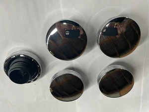 5x Harley Softail FLST Dyna Sportster Road King ventilada gasolina tanque de combustible 1982-95 - Imagen 1 de 2