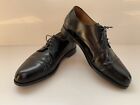 Stafford Mens Executive Comfort Plus Shoes Oxfords Black Leather Size 105 Euc