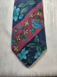 KENZO 100% SILK TIE SETA CRAVATTA NECKTIE MADE IN ITALY CLASSIC - Imagen 1 de 6