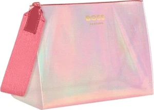 Pink HUGO BOSS PARFUMS Cosmetic Bag - Picture 1 of 1
