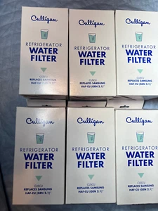 6 Samsung (HAF-CU1) Culligan CUSCU Replacement Refrigerator Water Filters - Picture 1 of 5