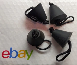 Kayak Scupper Plugs Canoe Drain Holes Stopper Universal Lot Of Four - Picture 1 of 2