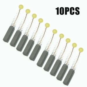 10pcs 6x6x20mm Coal Carbon Motor Brushes Set For Electric Power Replacement Part