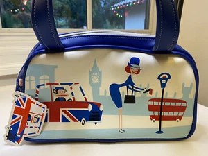 SHAG for Paul Frank JULIUS AND RITA Vinyl Handbag Rare Brand New w tags #69 - Picture 1 of 4