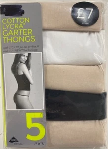Ladies Famous Make Pack of 10 Briefs and Thongs - Picture 1 of 7