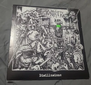 Kontatto Disillusione Agipunk Vinyl Limited Edition Clear Punk Rock - Picture 1 of 5