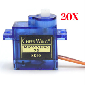 3/5/10/20 PCS 9G SG90 Mini Micro Servo For RC Robot Helicopter Airplane Car Boat